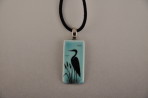 Blue Heron Necklace